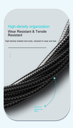 Dual Type-C Super Fast Charging Data Cable