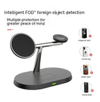 Magnetic 3-in-1 Wireless Charger