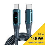 Dual Type-C Super Fast Charging Data Cable