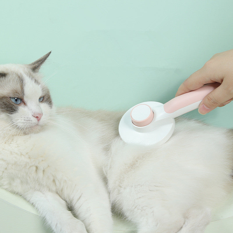 Round Handle Pet Comb