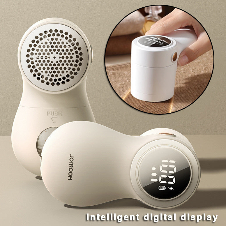 Portable Fabric Shaver – Smart LED Lint Remover USB Charging