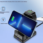 Magnetic Wireless Charger with Clock