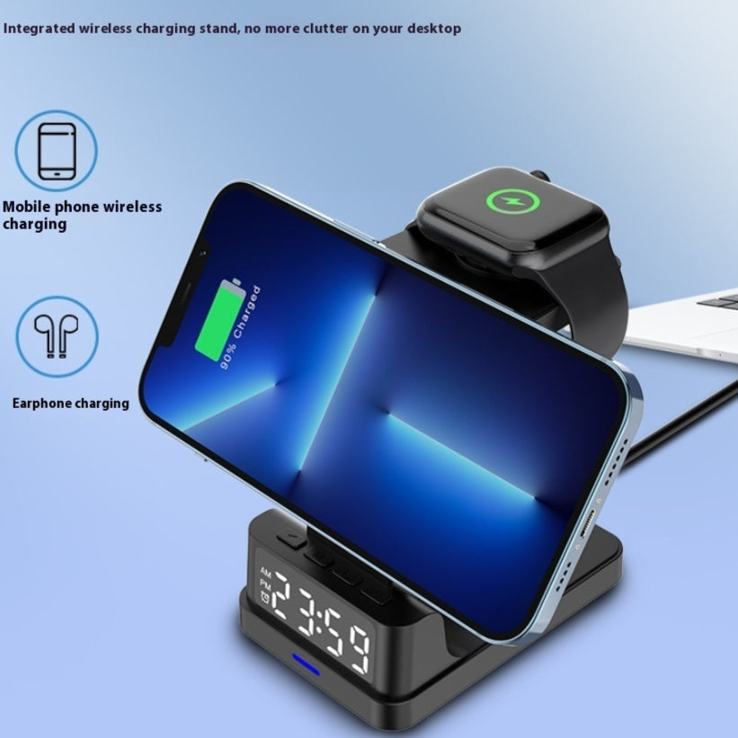 Magnetic Wireless Charger with Clock
