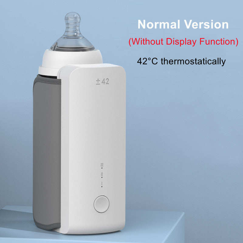 Portable Baby Bottle Warmer – USB Rechargeable Milk Heating Bag with Constant Temperature