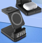 Magnetic Wireless Charger with Clock