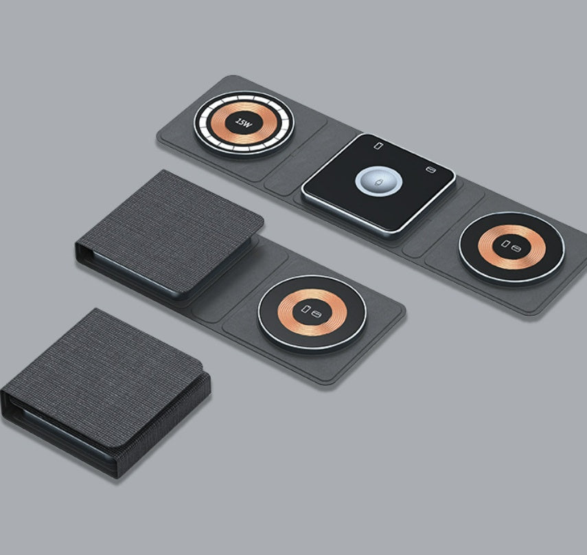 Magnetic Wireless Charger Multifunctional Three-in-one Wireless Charger Electrical Appliances