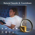 Touch table clock and wall lamp