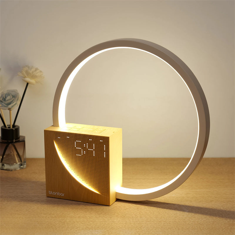 Touch table clock and wall lamp
