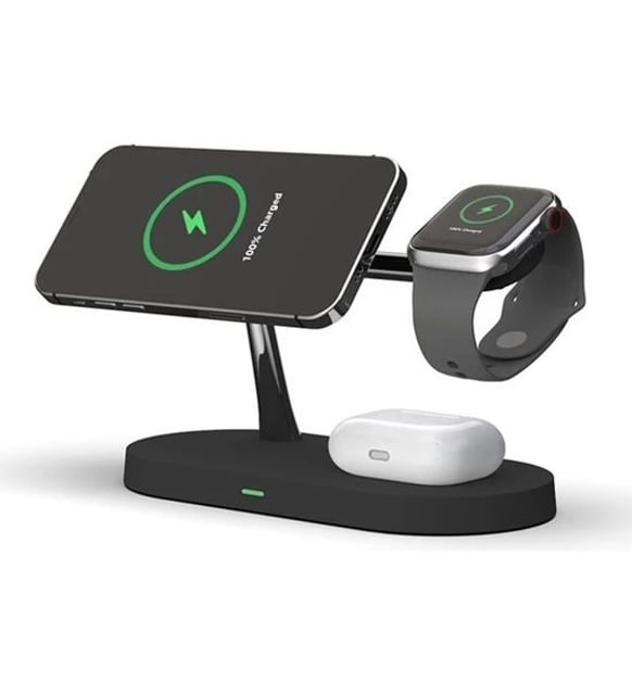Magnetic 3-in-1 Wireless Charger