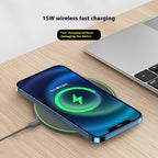Desktop Phone Ultra Thin Round Wireless Charger