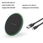 Desktop Phone Ultra Thin Round Wireless Charger