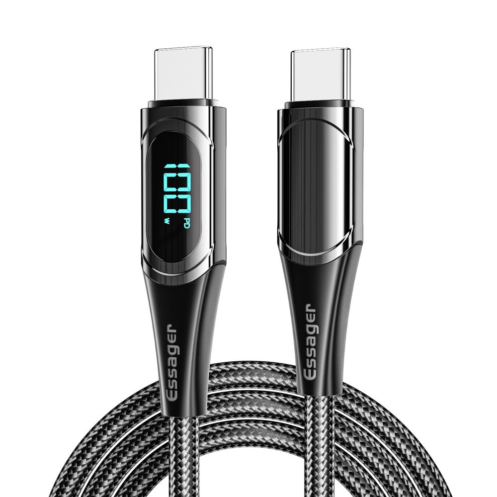 Dual Type-C Super Fast Charging Data Cable