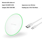 Desktop Phone Ultra Thin Round Wireless Charger