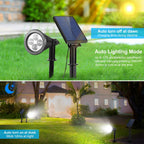 Solar Powered Outdoor Spotlight